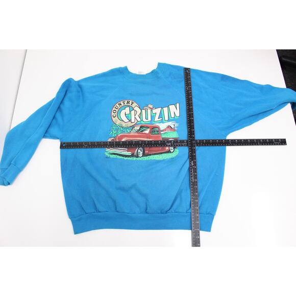 Vintage Country Cruising Truck Sweatshirt XXL 2X - Picture 6 of 8